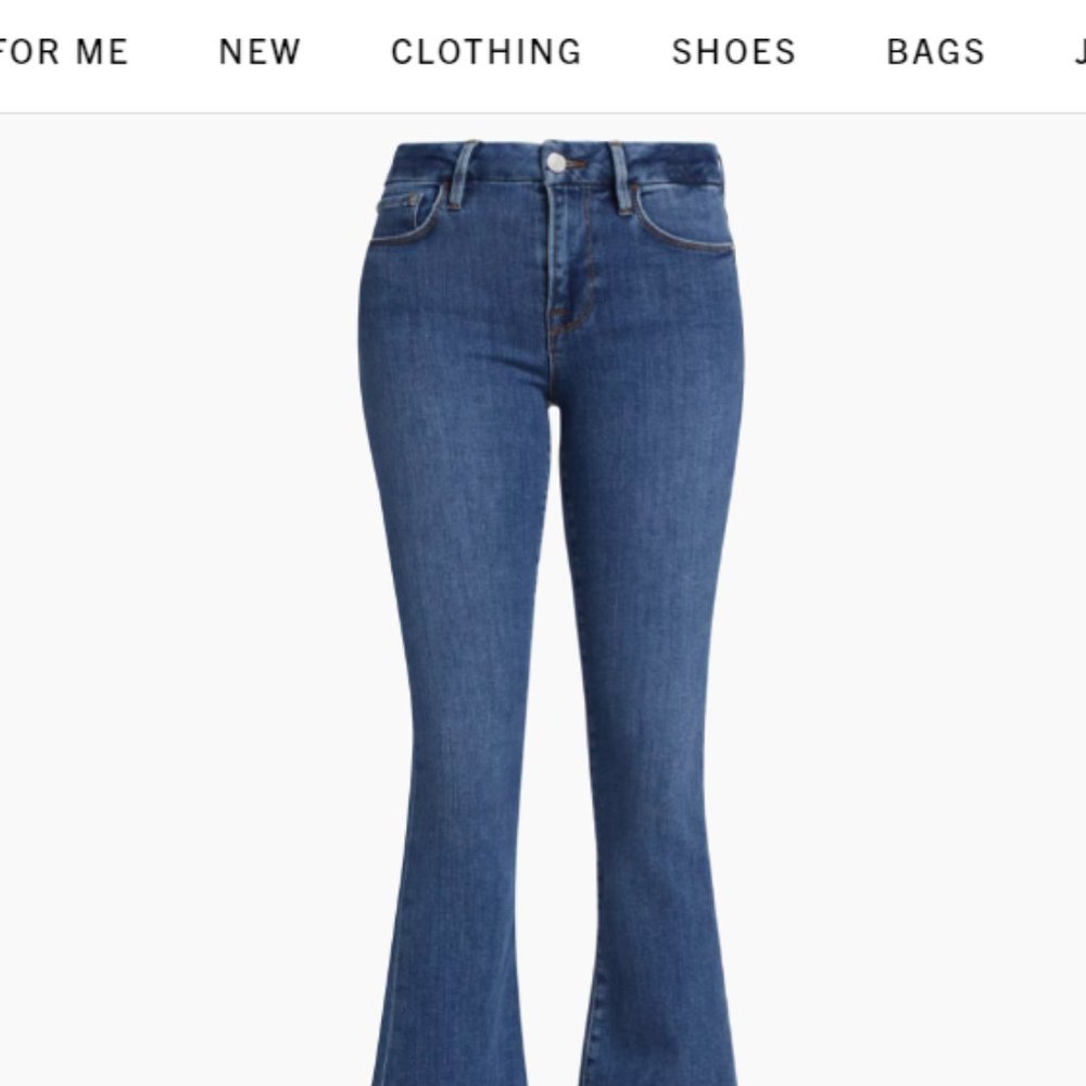 Frame Le Crop Mini Boot-Cut Color Samson - Picture 4 of 8